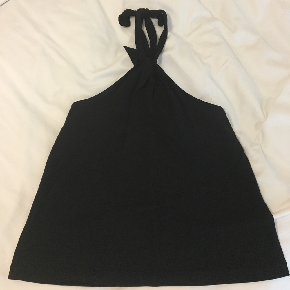 Ann Taylor Halter Neck Top Size L Large